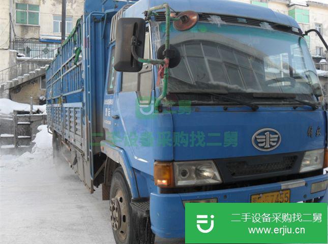 黑龍江出售二手青島解放載貨車(chē)