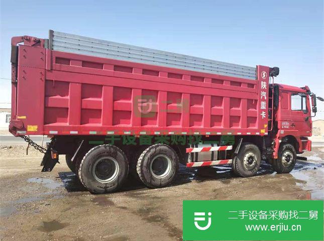 甘肅出售二手陜汽重卡前四后八自卸車