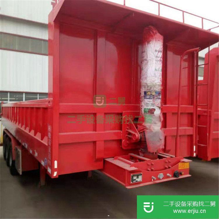 山東出售二手廂式自卸半掛車(chē)