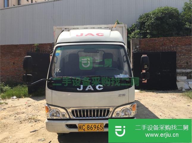 福建出售二手輕卡江淮，88馬力前二后四廂式貨車