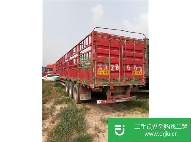 河北出售二手倉欄半掛車