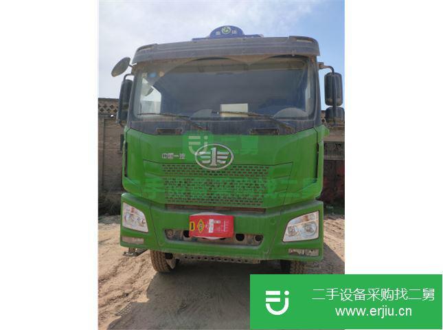河南出售二手青島解放JH6自卸車