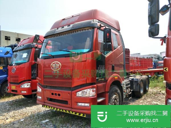 江西出售二手解放掛車九成新