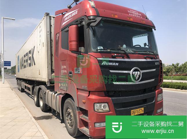 江蘇出售二手福田歐曼牽引車