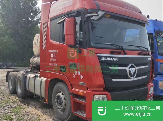 山東出售二手福田歐曼牽引車
