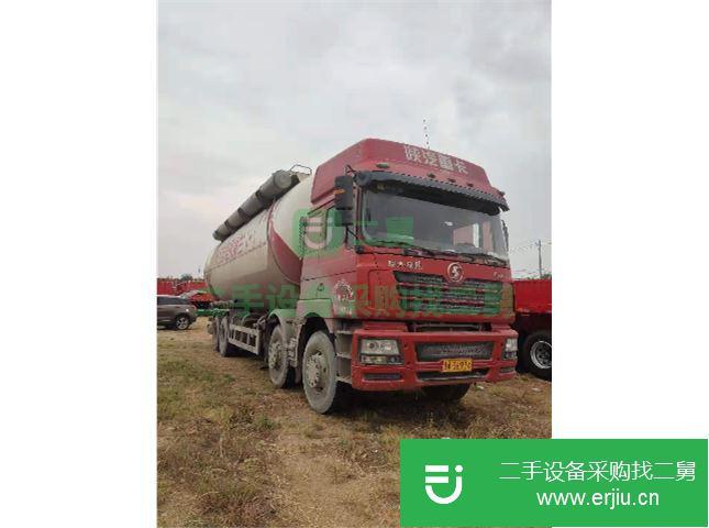 湖北出售二手陜汽重卡德龍F(tuán)3000水泥罐車
