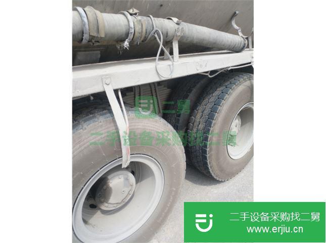 湖北出售二手福田歐曼粉粒物料運輸車