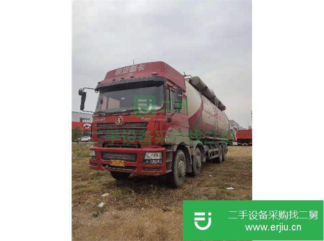 湖北出售二手陜汽重卡德龍F(tuán)3000水泥罐車