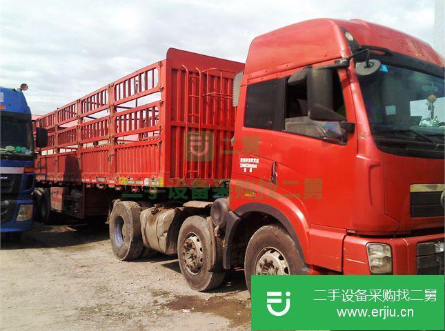 黑龍江出售二手青島解放半掛車
