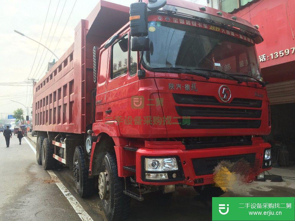 湖北出售二手陜汽德龍前四后八自卸車