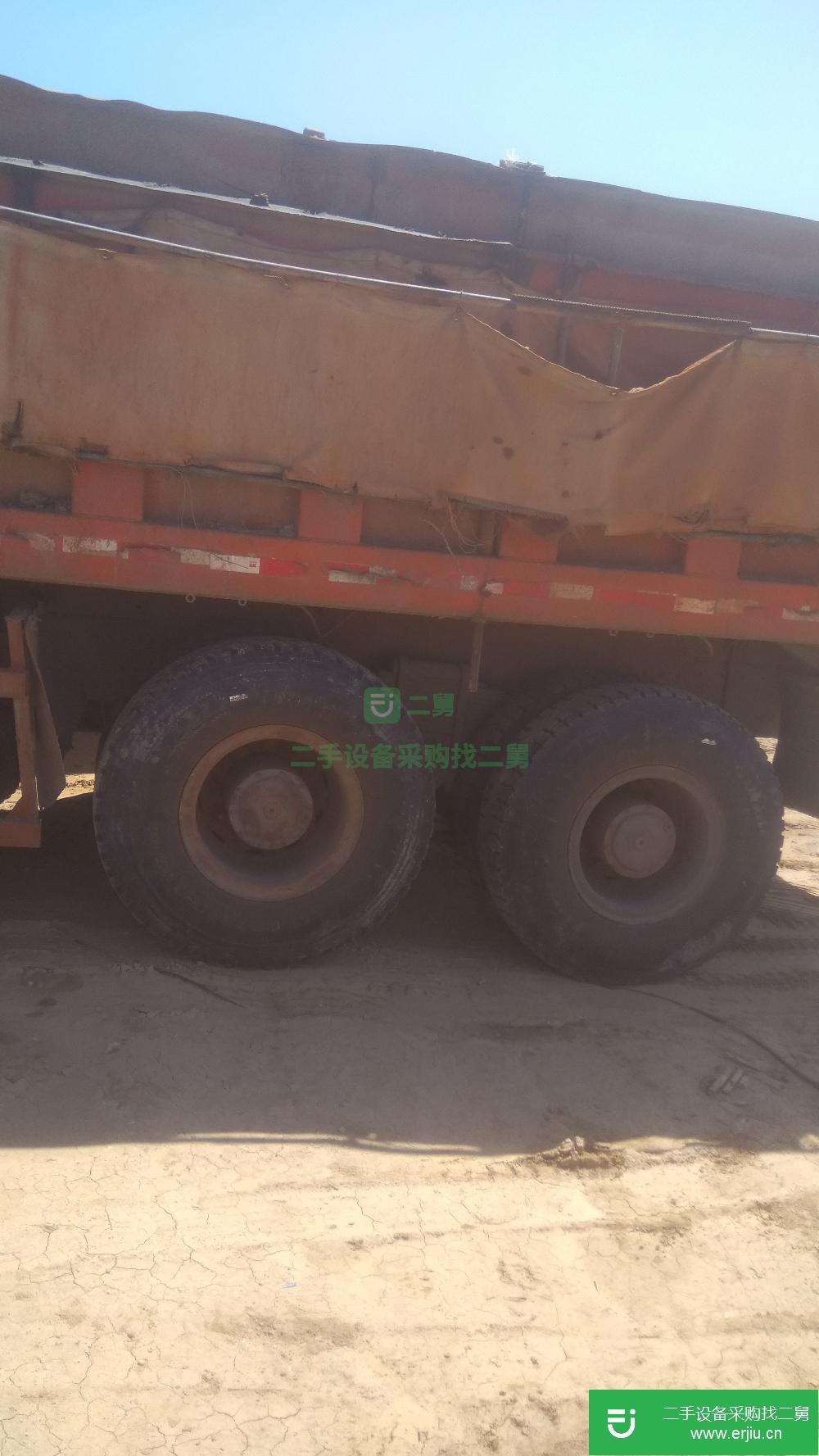 山東出售二手國(guó)三的后八輪自卸車