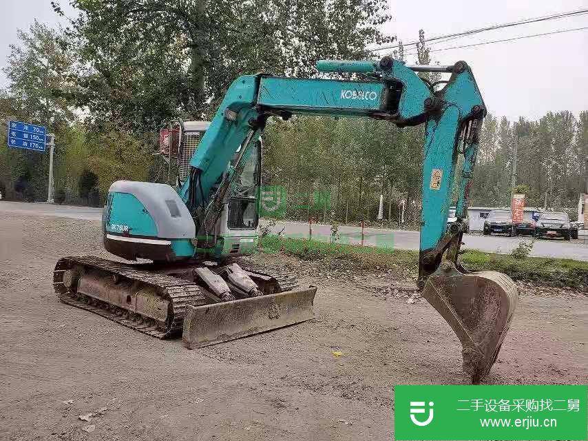 山東省出售二手神鋼 SK75SR-3 挖掘機