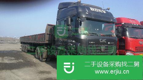 新疆出售二手聯合卡車半掛車