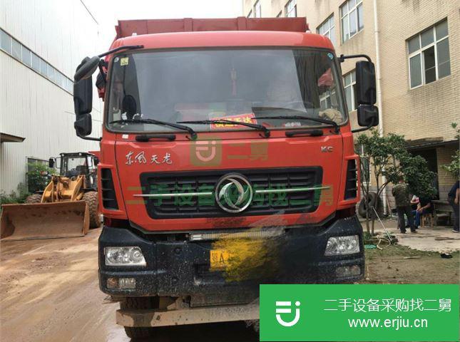 湖北出售二手東風(fēng)馳田420馬力自卸車(chē)