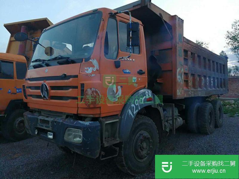 山西出售二手北奔后八輪自卸車(chē)