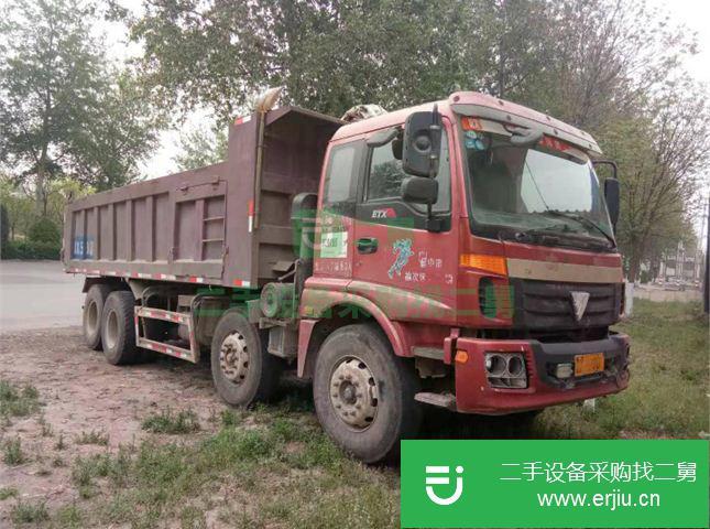 山西出售二手福田歐曼前四后八載貨車