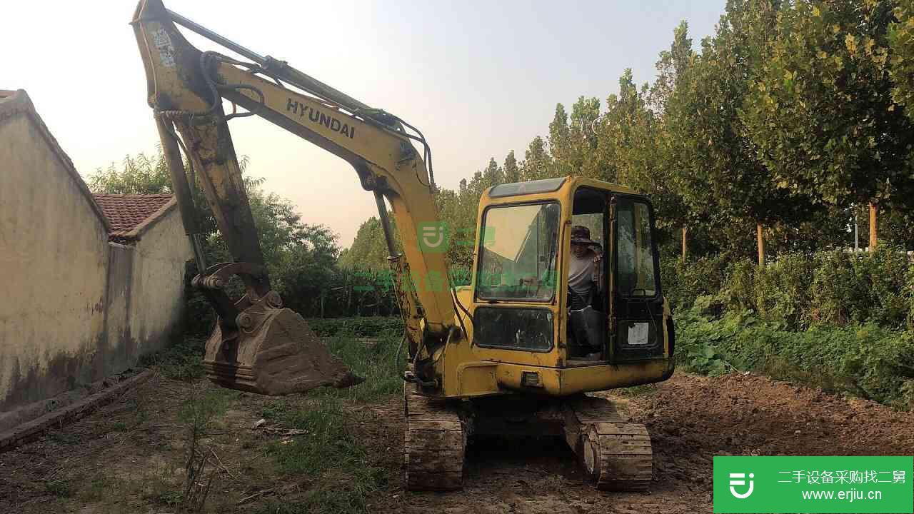 山東省出售二手現代 R60-5 挖掘機