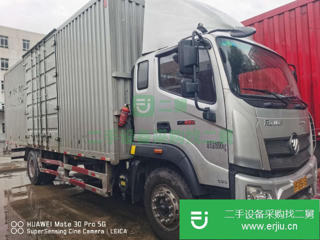 新疆出售二手國五的福田瑞沃廂式貨車