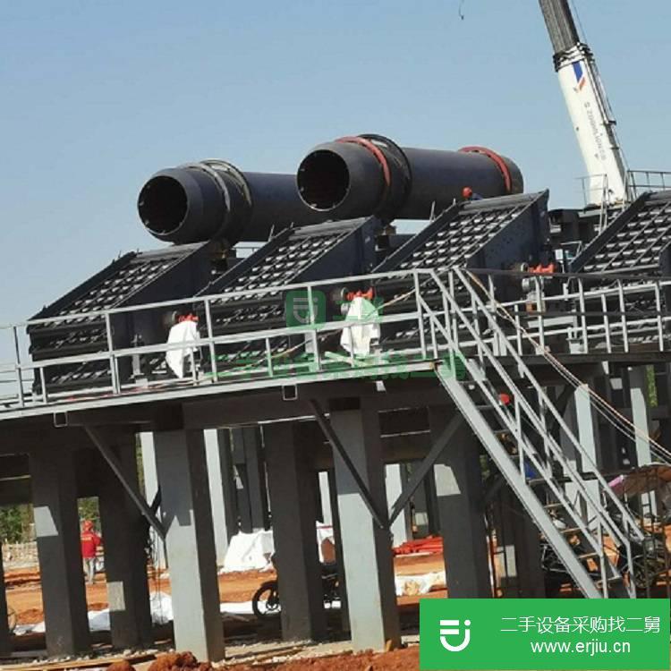 河南出售二手脫沙滾筒洗石機(jī)