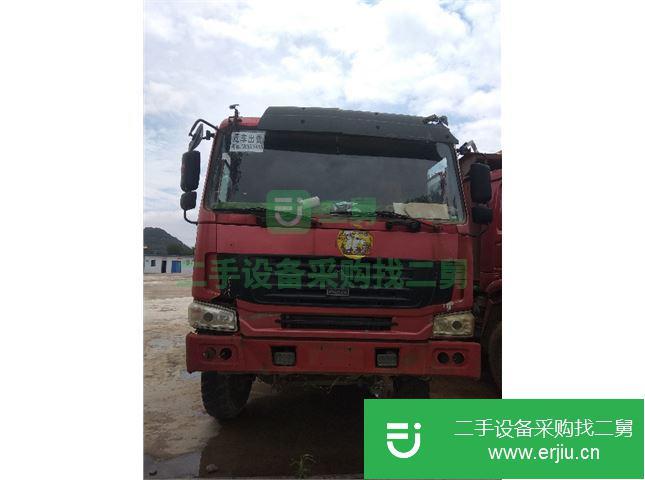 貴州出售二手中國重汽前二后八自卸車