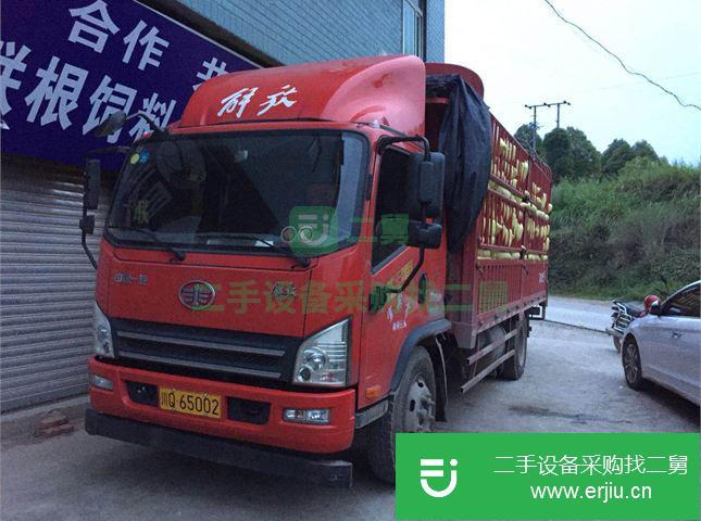 四川出售二手解放倉欄車載貨車