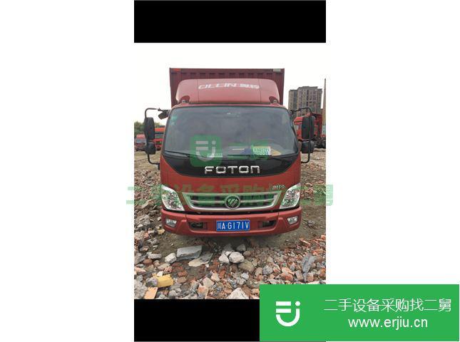 四川出售二手福田半廂式貨車