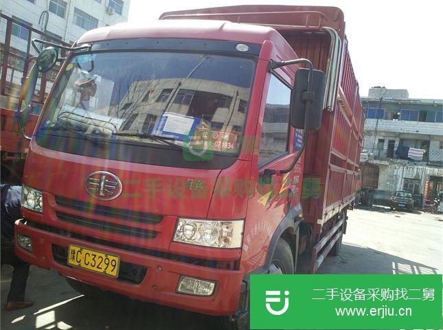 河南出售二手一汽解放前二后倉(cāng)柵載貨車