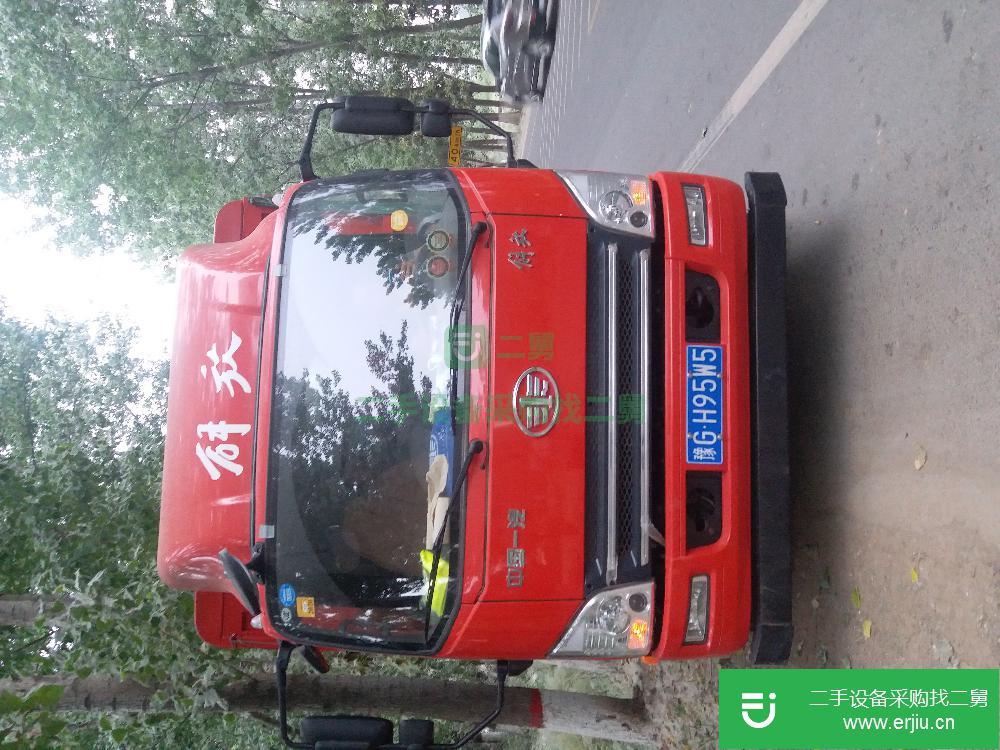 河南出售二手解放輕卡高欄貨車