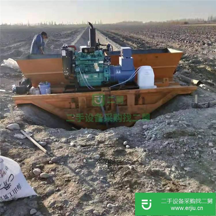 山東出售二手渠道自動行走成型機