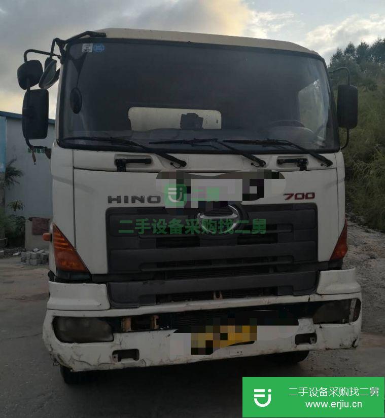 廣西出售二手廣汽日野9方攪拌車(chē)