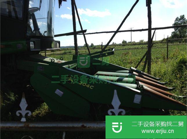 黑龍江出售二手約翰迪爾Y210玉米收割機