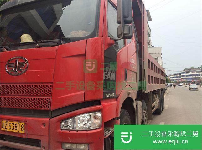 四川出售二手一汽解放J6前四后八自卸車