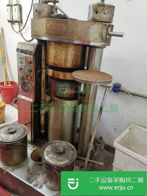 河南出售二手液壓榨油機(jī)