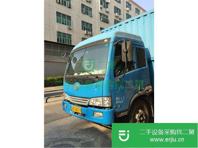 廣東出售二手一汽解放前二后四廂式貨車