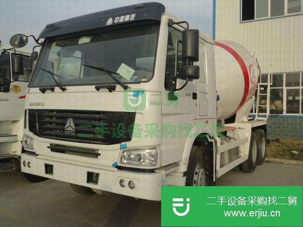 陜西出售二手中國重汽混凝土攪拌車
