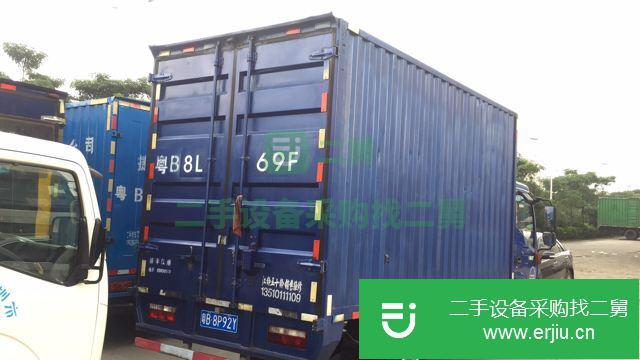 廣東出售二手福田歐馬可131馬力廂式貨車