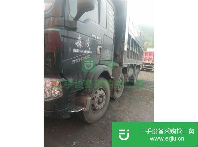 貴州出售二手中國重汽豪沃T5G340馬力自卸車