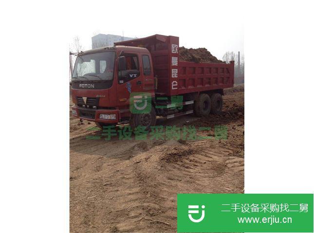 河南出售二手福田歐曼自卸車