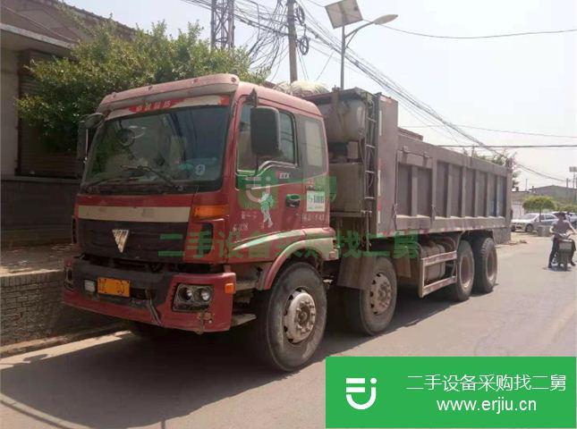 山西出售二手福田歐曼前四后八載貨車