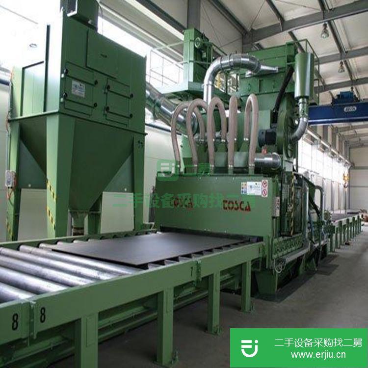 河北出售二手大型吊鉤式拋丸機(jī)