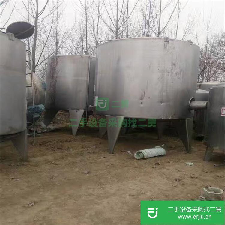 山東出售二手臥式不銹鋼儲罐