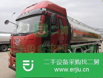 湖北出售二手解放油罐車