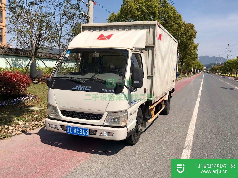 浙江出售二手江鈴凱銳豪華型4.2米廂式貨車