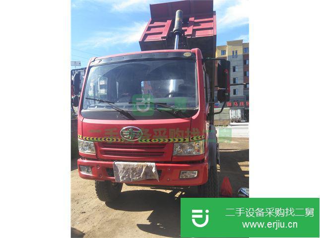 遼寧出售二手青島解放336馬力前四后八自卸車