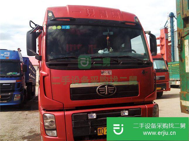 黑龍江出售二手青島解放半掛車