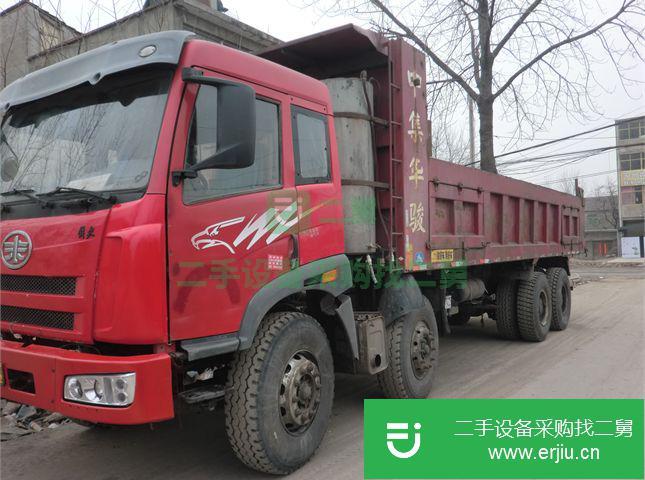 安微出售二手一汽解放前四后八自卸車
