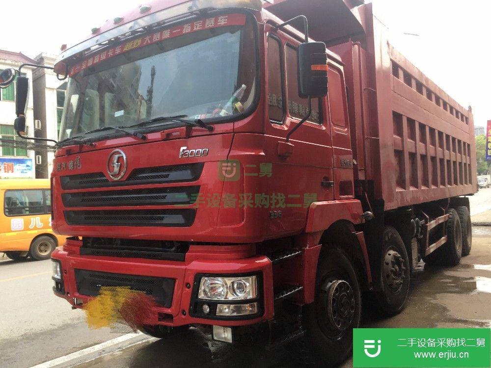 湖北出售二手陜汽德龍前四后八自卸車
