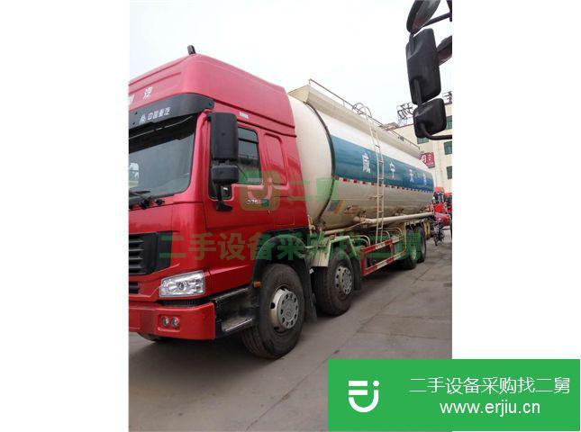 山東出售二手中國重汽水泥罐車