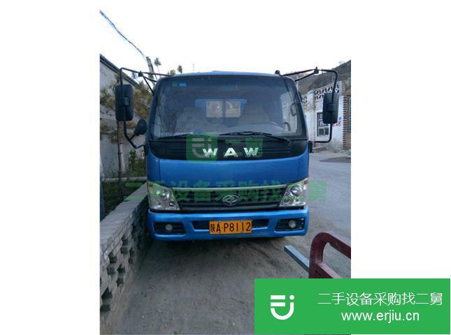 陜西出售二手奧馳1800系列136馬力4X2前二后四廂式貨車