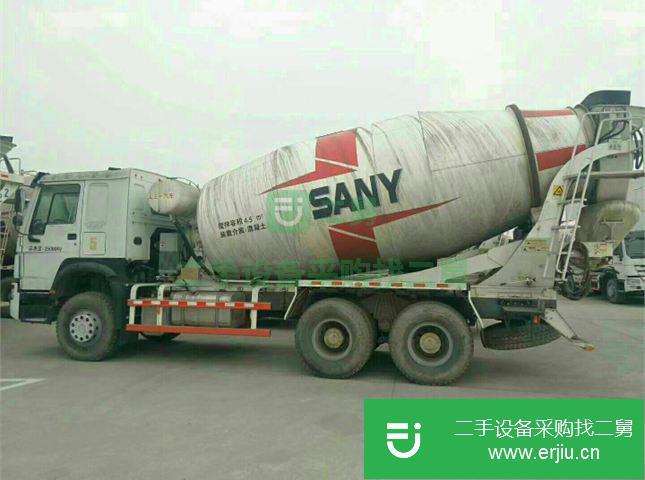 江蘇出售二手中國重汽混凝土攪拌車